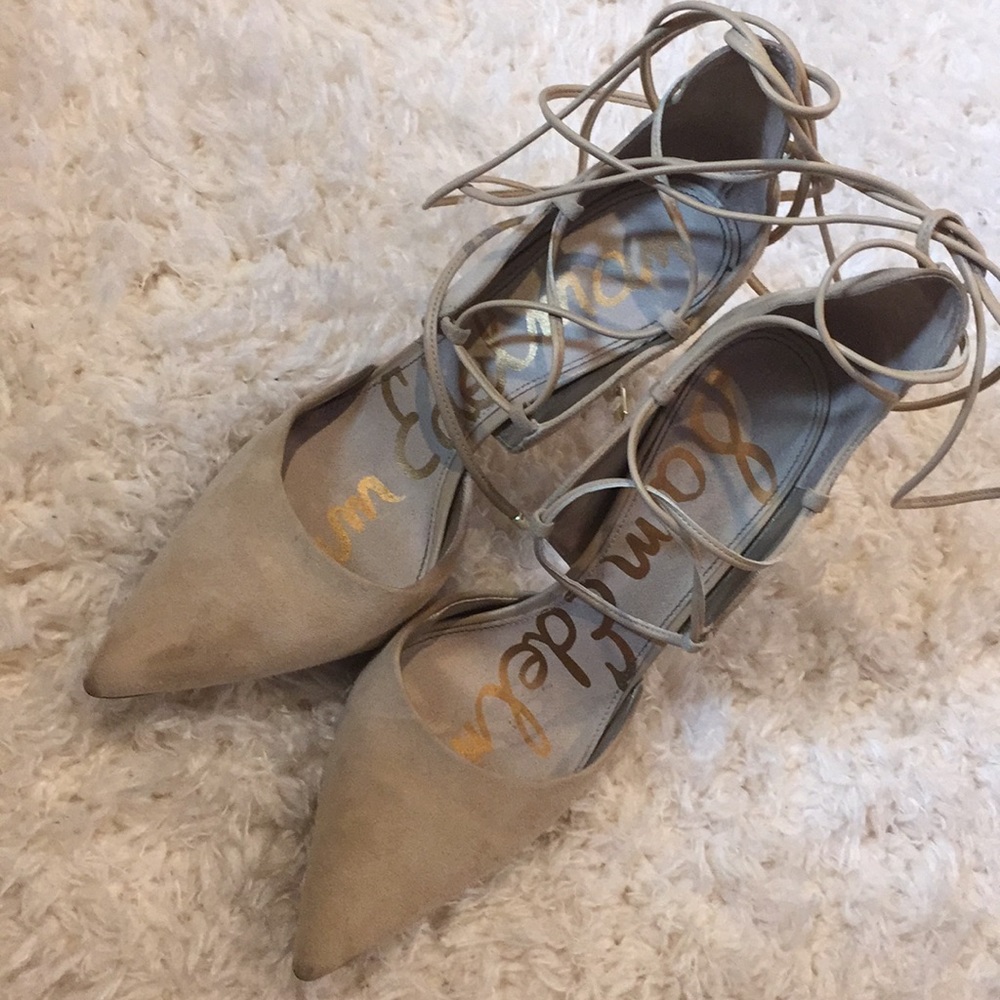 Sam Edelman lace up heels